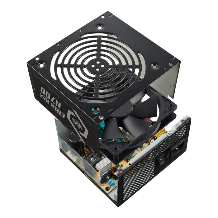 EAN 4719512128374 - Cooler Master Elite NEX 230V 700 unidad de fuente de alimentación 700 W 24-pin ATX ATX Negro imagen 5