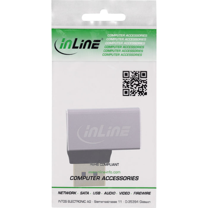 EAN 4043718338139 - InLine 17291E cambiador de género para cable DisplayPort Gris, Negro imagen 3