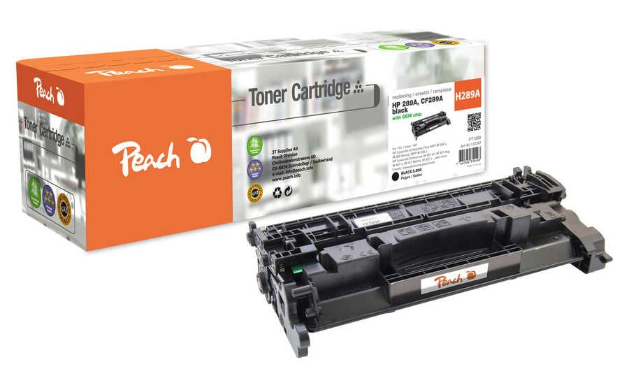 EAN 7640366810498 - Peach PT1269 cartucho de tóner 1 pieza(s) Compatible Negro imagen 1