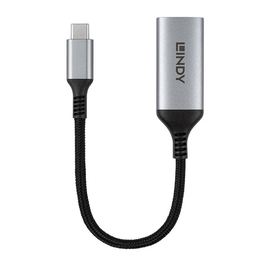 EAN 4002888434287 - Lindy 43428 adaptador de cable de vídeo 0,15 m USB Tipo C HDMI Gris imagen 2