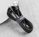 EAN 6953156278189 - Baseus Cafule cable USB USB 2.0 0,5 m USB A USB C 0,48 Gbit/s Negro imagen 6