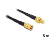 EAN 4043619886494 - DeLOCK 88649 cable coaxial RG-174 5 m SMB Negro imagen 1