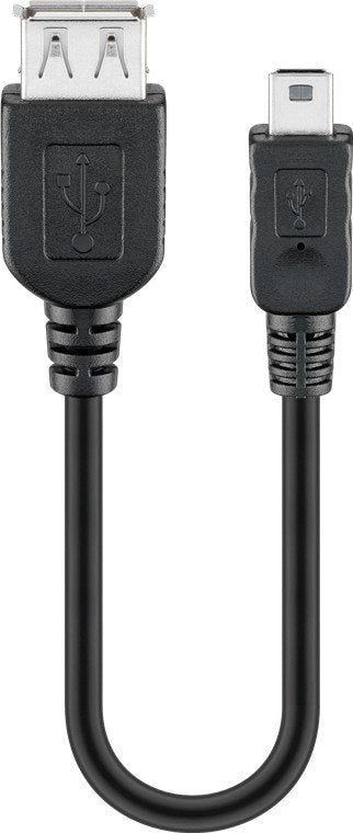 EAN 4040849950063 - Goobay 95006 cable USB USB 2.0 0,2 m USB A Mini-USB B Negro imagen 1