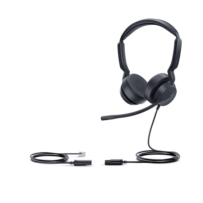 EAN 6938818324305 - Yealink YHS36 E2 Dual Headset Auriculares Alámbrico Diadema Oficina/Centro de llamadas Negro imagen 1
