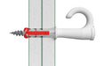 EAN 4048962405491 - Fischer 557927 tornillo de anclaje y taco 4 pieza(s) Juego de enchufes de pared y tornillos 40 mm imagen 6
