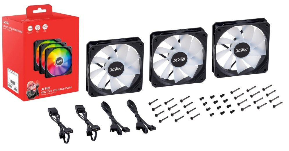 EAN 4711085947093 - XPG VENTO R 120 ARGB PWM Carcasa del ordenador Ventilador 12 cm 1 pieza(s) imagen 1