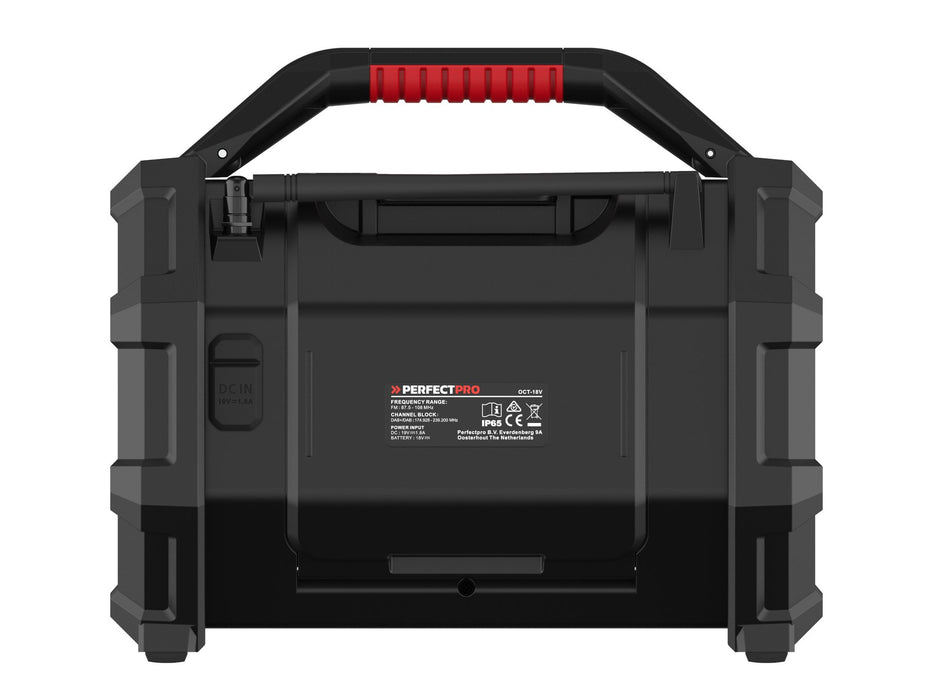 EAN 8719689465629 - Perfectpro ROCKTAGON Lugar de trabajo Digital Negro, Rojo imagen 7
