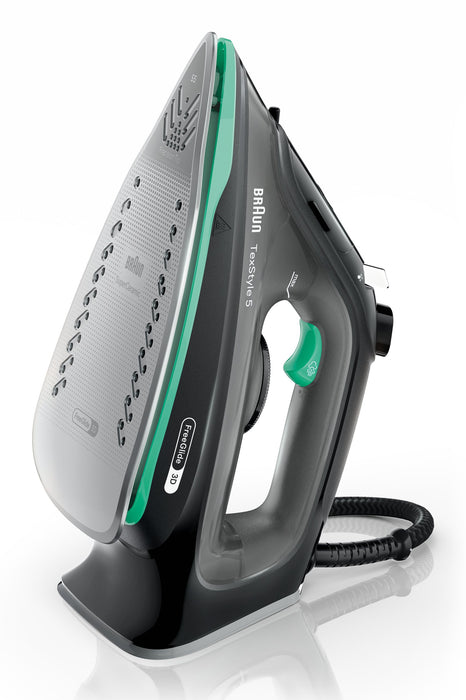 EAN 8021098003874 - Braun TexStyle 5 SI 5277 GR Plancha a vapor Suela de cerámica 2700 W Verde imagen 1