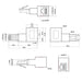 EAN 4043718289011 - InLine 69991C cambiador de género para cable Negro imagen 3