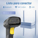 EAN 8435364320099 - iggual L1DBT-G-AX Lector de códigos de barras portátil Laser Negro imagen 6