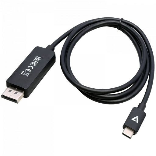 EAN 662919114713 - V7 V7USBCDP14-1M adaptador de cable de vídeo DisplayPort USB Tipo C Negro imagen 2