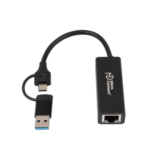 EAN 5715063053409 - Microconnect MC-USBACNET1G cambiador de género para cable USB C RJ-45 Negro imagen 2