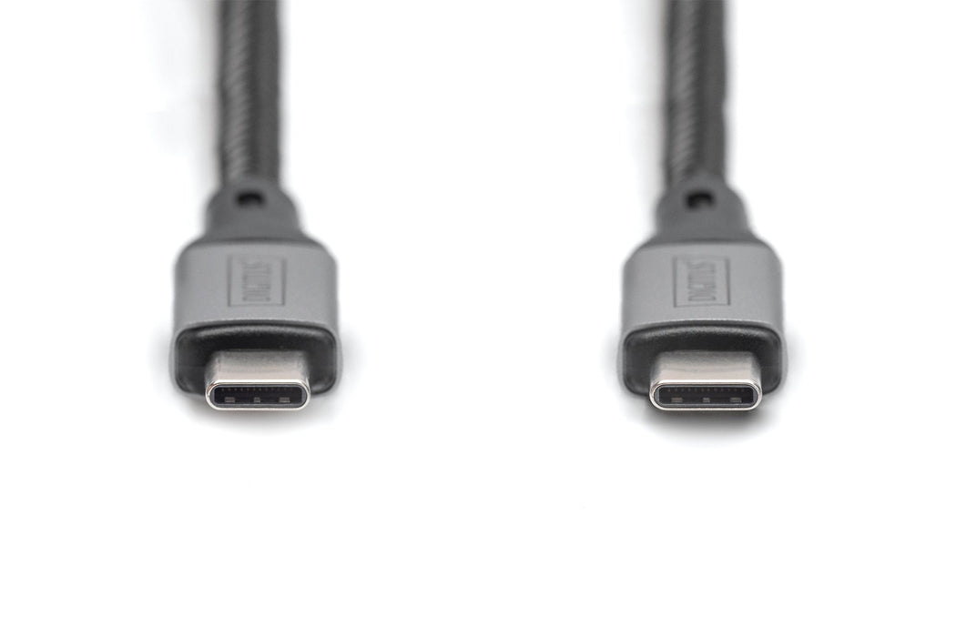 EAN 4016032485865 - Digitus DB-300443-010-S cable USB USB4 Gen 2x2 USB C 40 Gbit/s 100 W Negro imagen 4