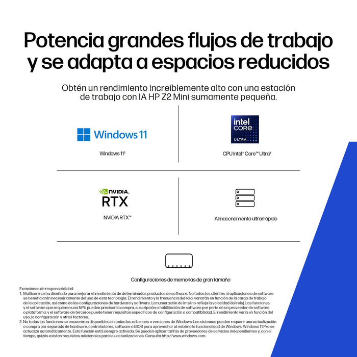 EAN 0199251416217 - HP Z2 G1i Wolf Pro Security Edition Intel Core Ultra 9 285K 48 GB DDR5-SDRAM 1 TB SSD NVIDIA RTX 4000 Ada imagen 9