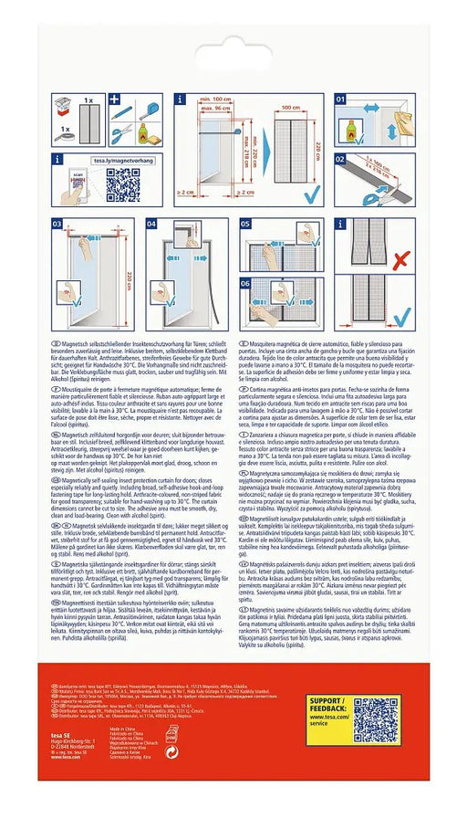 EAN 4063565177606 - TESA 55394-00000-00 red anti mosquitos Puerta Antracita imagen 2