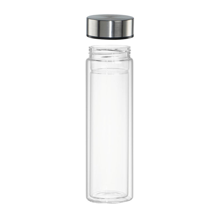 EAN 4047443490636 - Hama 00181598 bidón de agua Uso diario Vidrio de borosilicato, Silicona Azul, Transparente imagen 4