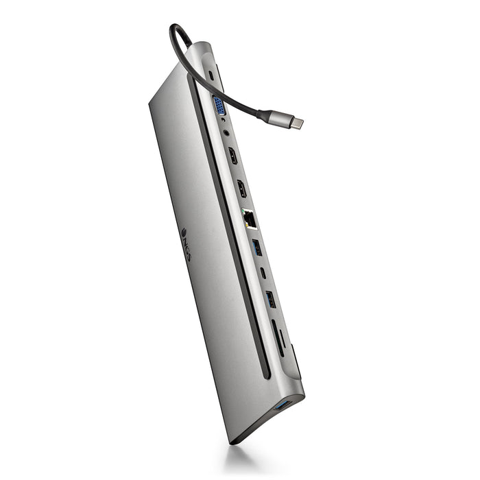 EAN 8435430623543 - NGS WONDER DOCK 12 Alámbrico USB 3.2 Gen 1 (3.1 Gen 1) Type-C Plata imagen 1