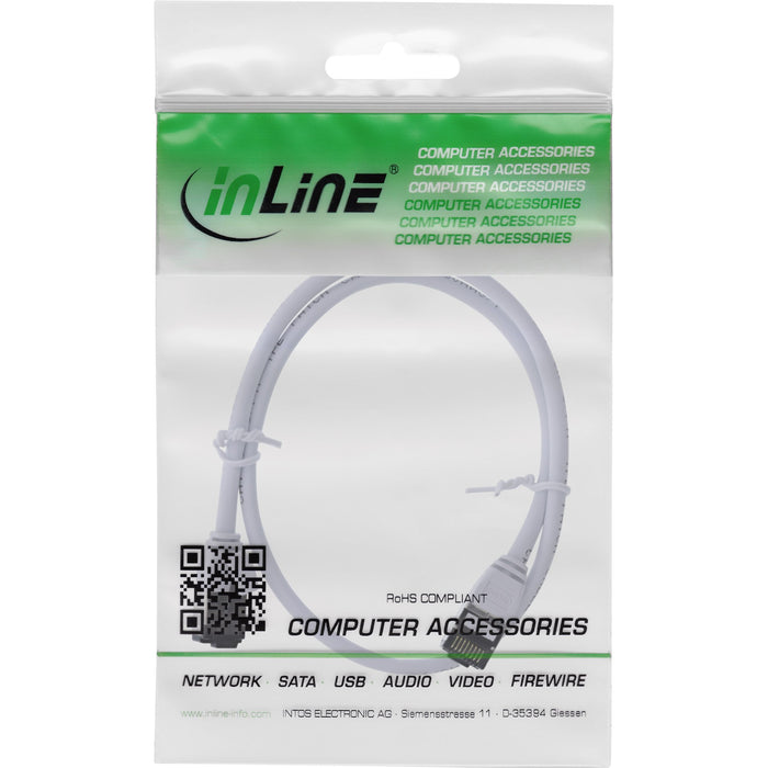 EAN 4043718312498 - InLine 75311W cable de red Blanco 1 m Cat8.1 U/FTP (STP) Alrededor imagen 3