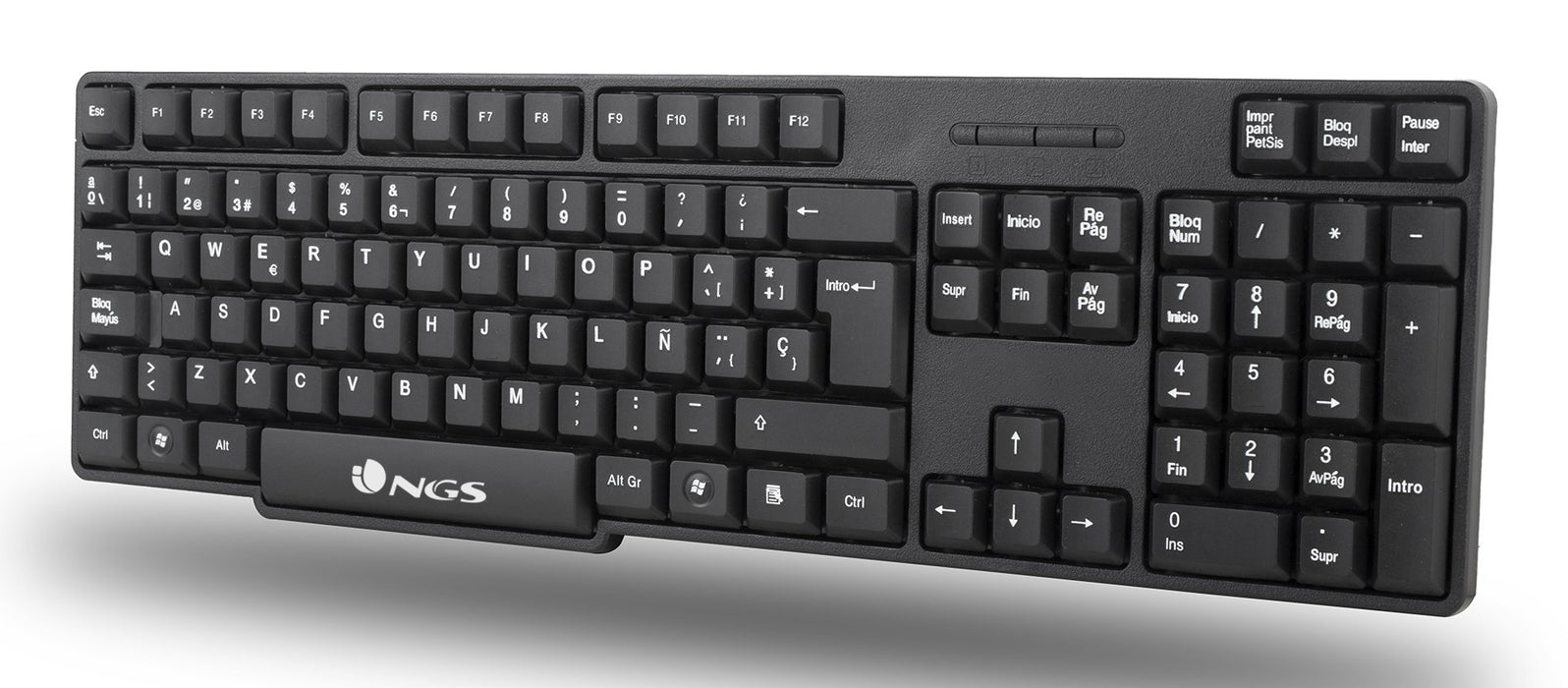 EAN 8435430619072 - NGS EUPHORIA KIT teclado Ratón incluido Universal RF inalámbrico QWERTY Español Negro imagen 4