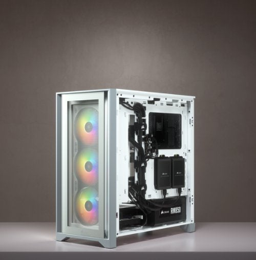 EAN 0840006626657 - Corsair iCUE 4000X RGB Midi Tower Blanco imagen 3