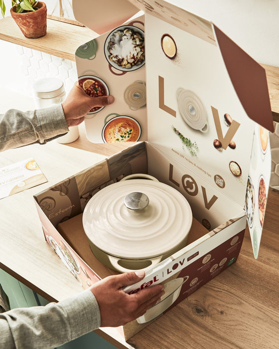 EAN 3168430347236 - Tefal LOV E25972 3,8 L Alrededor Beige imagen 3