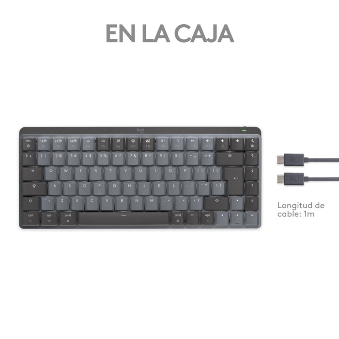 EAN 5099206103368 - Logitech Master 920-010837 teclado Oficina RF Wireless + Bluetooth QWERTY Internacional de EE.UU. Gris imagen 14