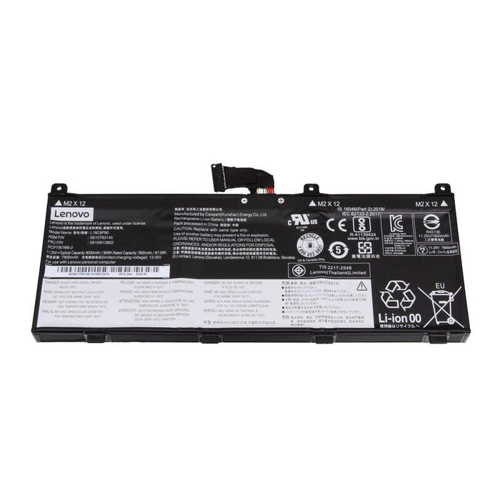 90wh Lithium-Ion Battery For  Lenovo Thinkpad P53