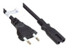 EAN 4014619168958 - Alcasa P0370-S005 cable de transmisión Negro 0,5 m Enchufe tipo C C7 acoplador imagen 1