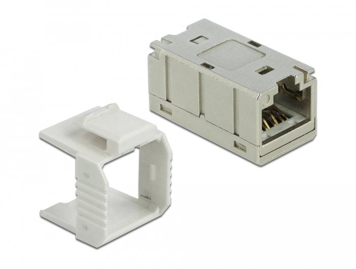 EAN 4043619860128 - DeLOCK 86012 cambiador de género para cable Gris imagen 2