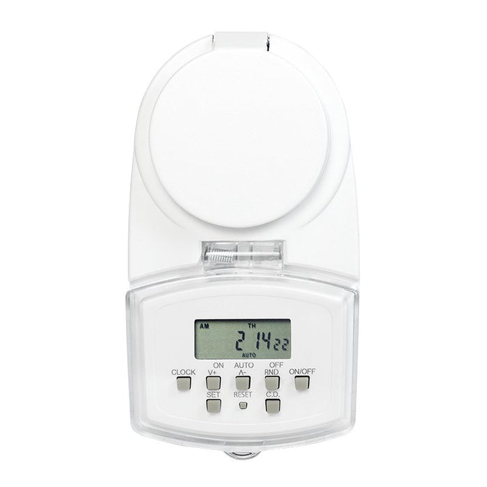 EAN 4052792054538 - LogiLink ET0008 contador eléctrico Blanco Programador eléctrico diario/semanal imagen 1