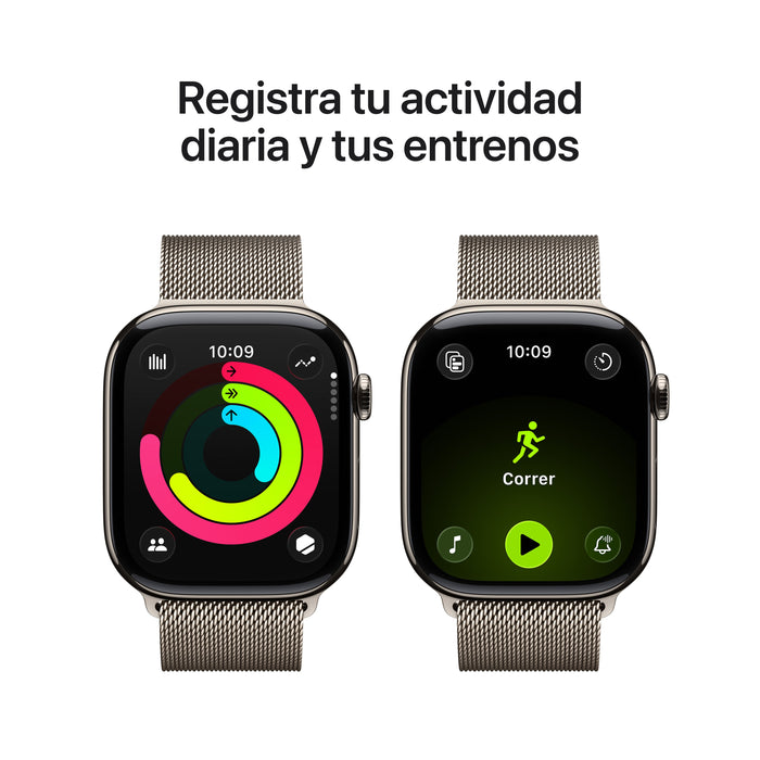 EAN 0195950478846 - Apple Watch Series 11 OLED 46 mm Digital 416 x 496 Pixeles Pantalla táctil 5G Titanio Wifi GPS (satélite) imagen 4
