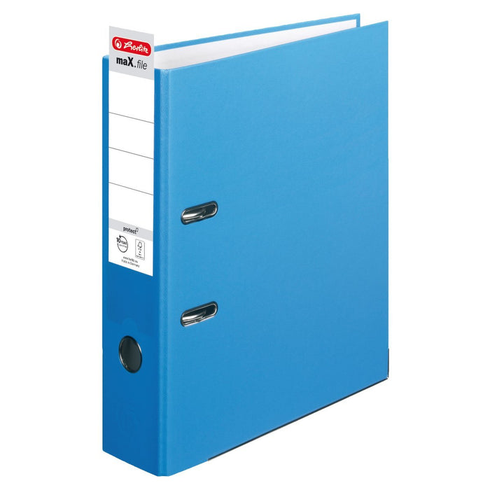 EAN 4008110086729 - Herlitz 10094837 carpeta de cartón Azul imagen 2