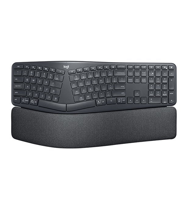 EAN 5099206085862 - Logitech ERGO K860 teclado Oficina RF Wireless + Bluetooth QWERTY Nórdico Grafito imagen 1