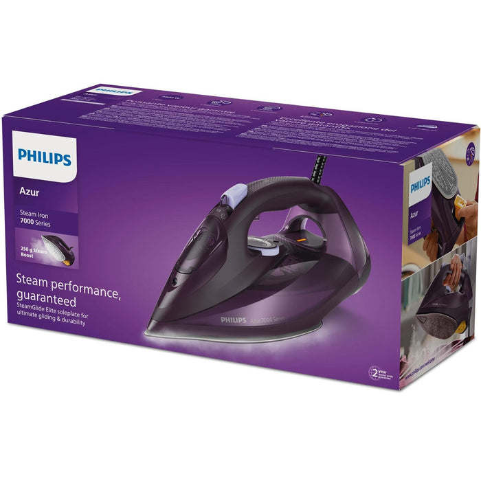 EAN 8720389016073 - Philips 7000 series DST7051/30 plancha Plancha a vapor Suela SteamGlide Elite 2800 W Púrpura imagen 4