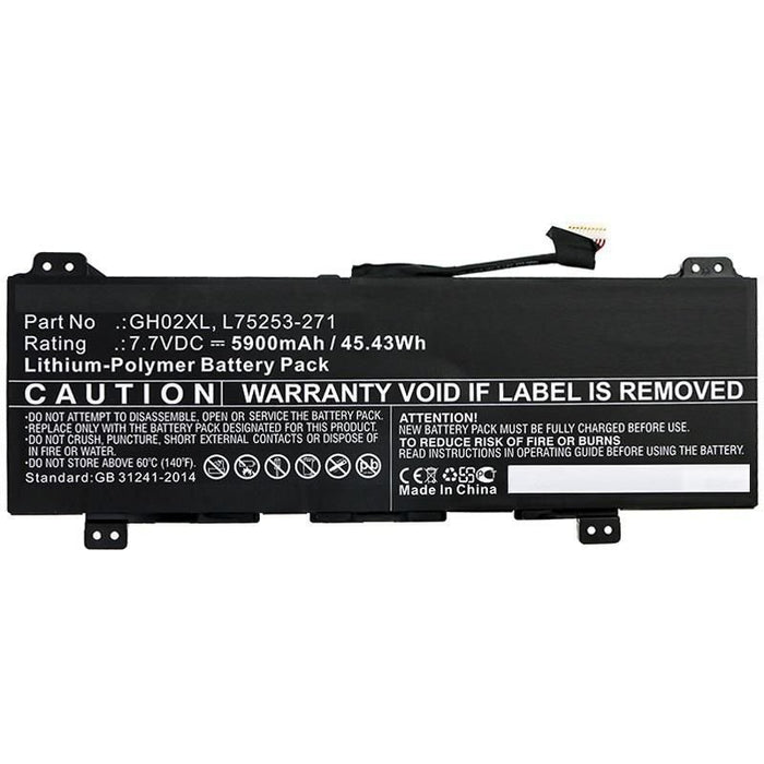 EAN 5704174370475 - CoreParts MBXHP-BA0249 refacción para laptop Batería imagen 1
