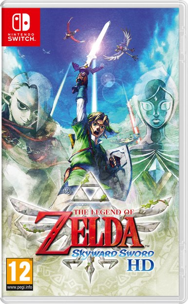 EAN 45496427801 - Nintendo The Legend of Zelda: Skyward Sword HD Estándar Chino simplificado, Chino tradicional, Alemán, Hola imagen 1