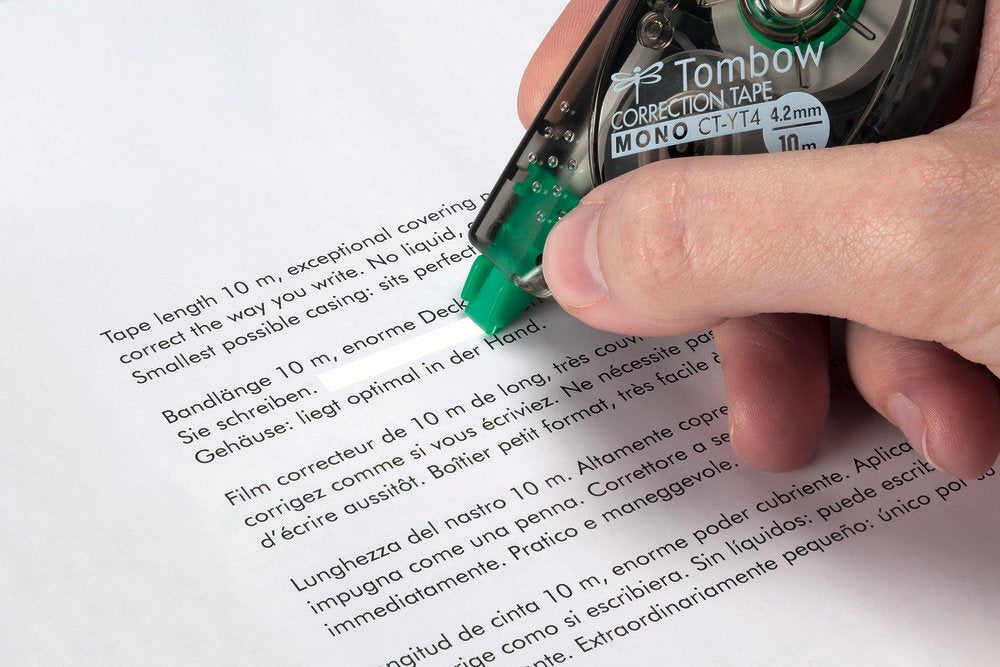 EAN 4901991585292 - Tombow MONO YT4 20pcs corrección de películo/cinta 10 m Blanco 20 pieza(s) imagen 2