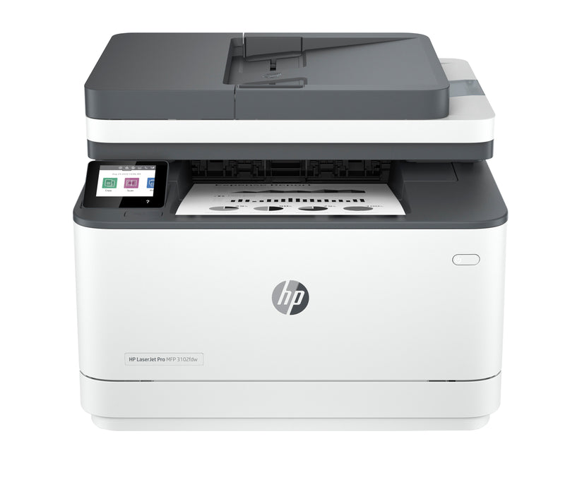 EAN 0195122461911 - HP LaserJet Pro MFP 3102fdw Printer Laser A4 1200 x 1200 DPI 33 ppm Wifi imagen 1