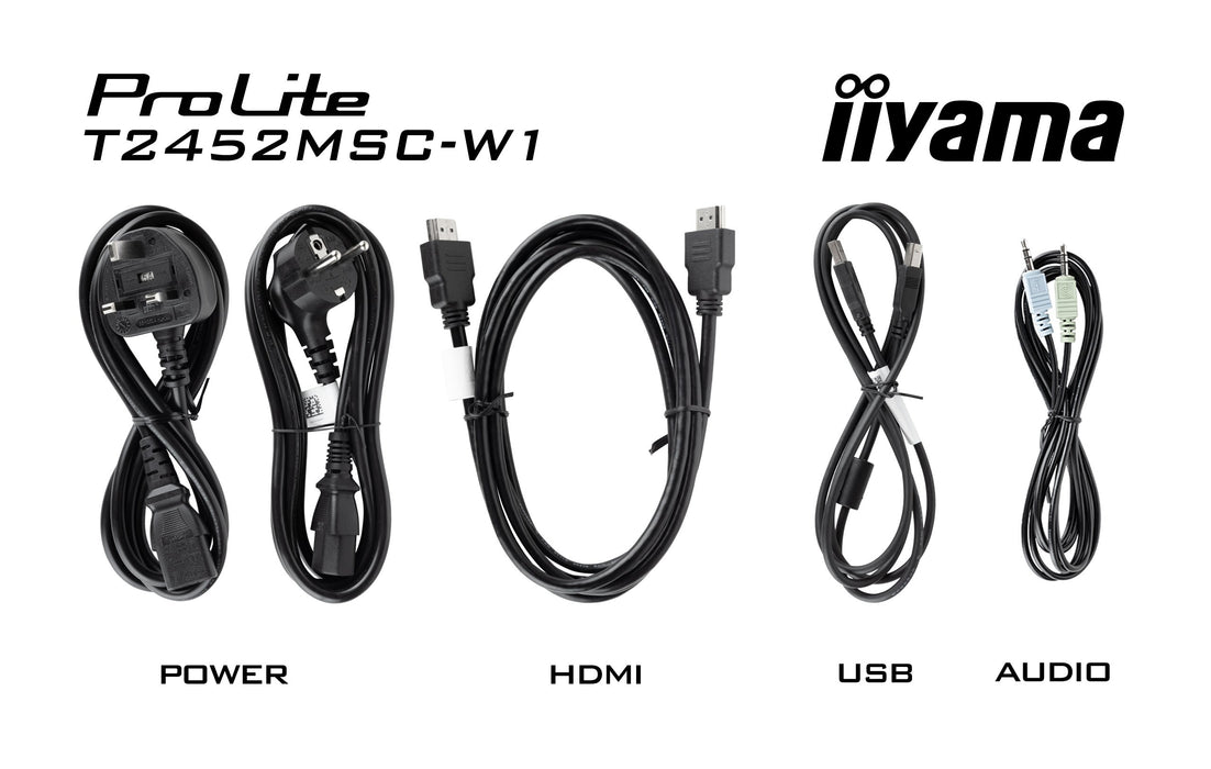 EAN 4948570122066 - iiyama ProLite T2452MSC-W1 pantalla para PC 61 cm (24") 1920 x 1080 Pixeles Full HD LCD Pantalla táctil M imagen 22