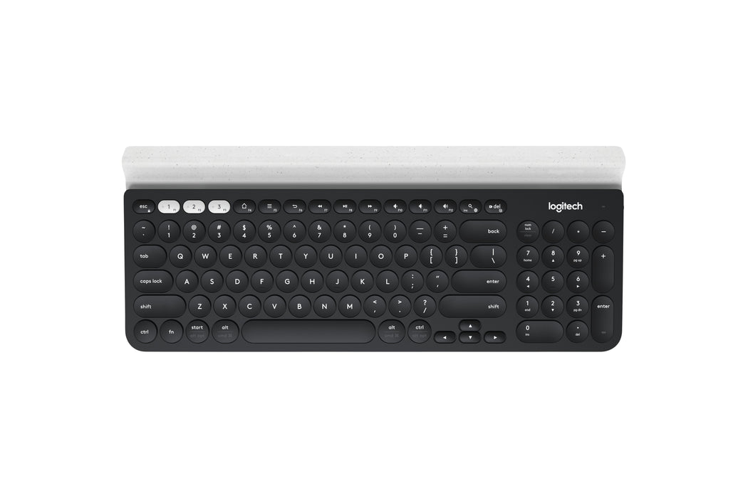EAN 5099206065024 - Logitech 920-008042 teclado Universal RF Wireless + Bluetooth QWERTY Internacional de EE.UU. Blanco imagen 1