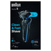 EAN 4987176183422 - Braun Series 5 52-B7000cc Máquina de afeitar de láminas Recortadora Negro imagen 5