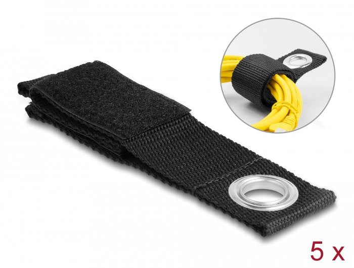 EAN 4043619195602 - DeLOCK 19560 velcro Poliéster 5 pieza(s) imagen 2