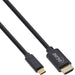 EAN 4043718303137 - InLine 64115 adaptador de cable de vídeo 5 m USB Tipo C HDMI Negro imagen 1