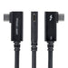 EAN 65030917490 - StarTech.com TBLT5MM80CM240WRA cable Thunderbolt 0,8 m 80 Gbit/s Negro imagen 3