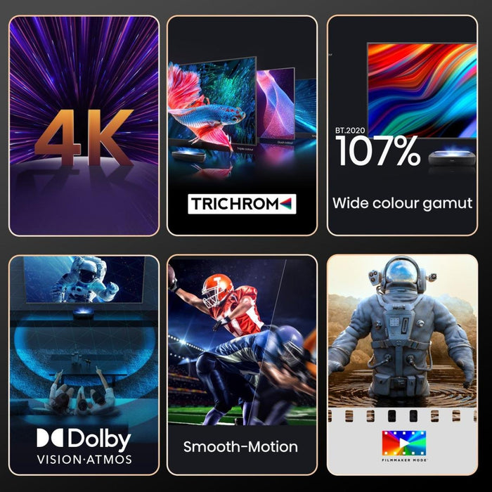 EAN 6942147487921 - Hisense 100L9HD 2,54 m (100") Smart TV Wifi Negro 400 cd / m² imagen 3