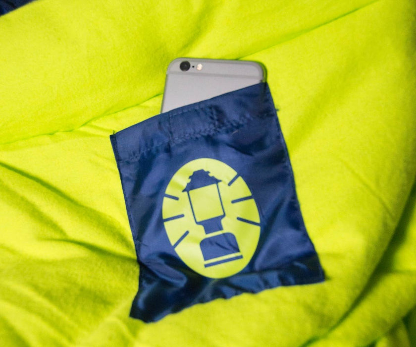 EAN 3138522081591 - Coleman Heaton Peak 220 Adulto Saco de dormir rectangular Algodón, Poliéster Azul, Amarillo imagen 4