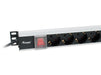 EAN 4015867238813 - Equip 333308 unidad de distribución de energía (PDU) 8 salidas AC 1U Negro, Plata imagen 2