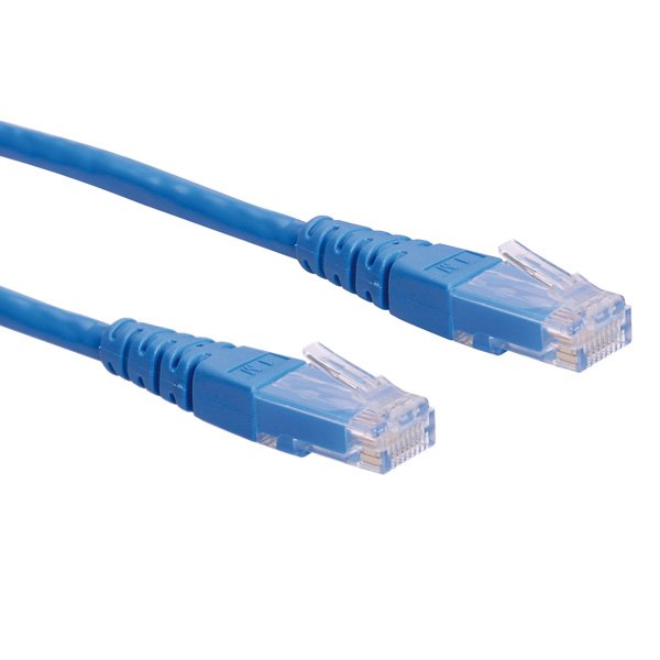 EAN 7611990156238 - ROLINE 21.15.1524 cable de red Azul 0,5 m Cat6 U/UTP (UTP) imagen 1