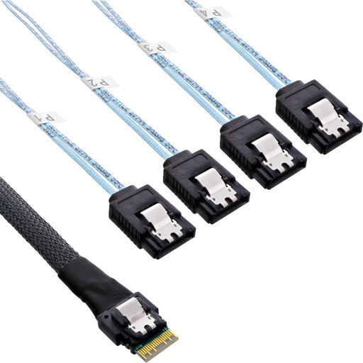 EAN 4043718288649 - InLine 27646A cable Serial Attached SCSI (SAS) 0,5 m 12 Gbit/s Negro imagen 1