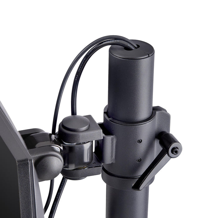 EAN 65030908306 - StarTech.com H2MPV-MONITOR-MOUNT soporte para monitor 124,5 cm (49") Escritorio Negro imagen 5